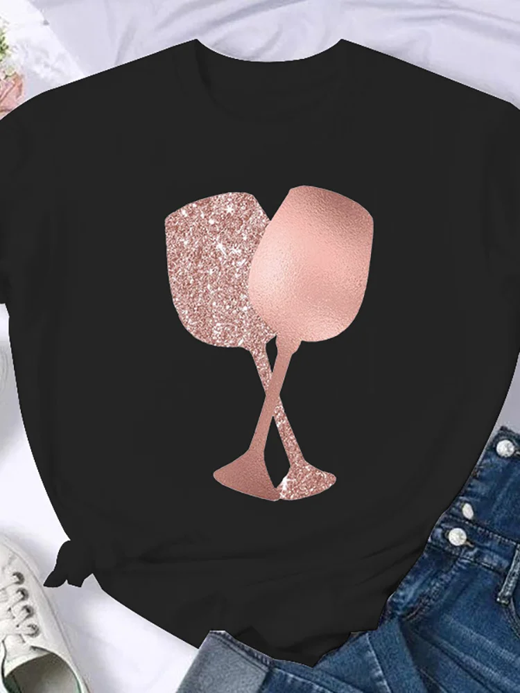 Beautiful Wine Glasses Print T Shirt Women 90s Graphic T-shirt Harajuku Tops Tee femme Cute Short Sleeve 2022 Female Tshirts
Beautiful Wine Glasses Print T Shirt Women 90s Graphic T-shirt Harajuku Tops Tee femme Cute Short Sleeve 2022 Female Tshirts