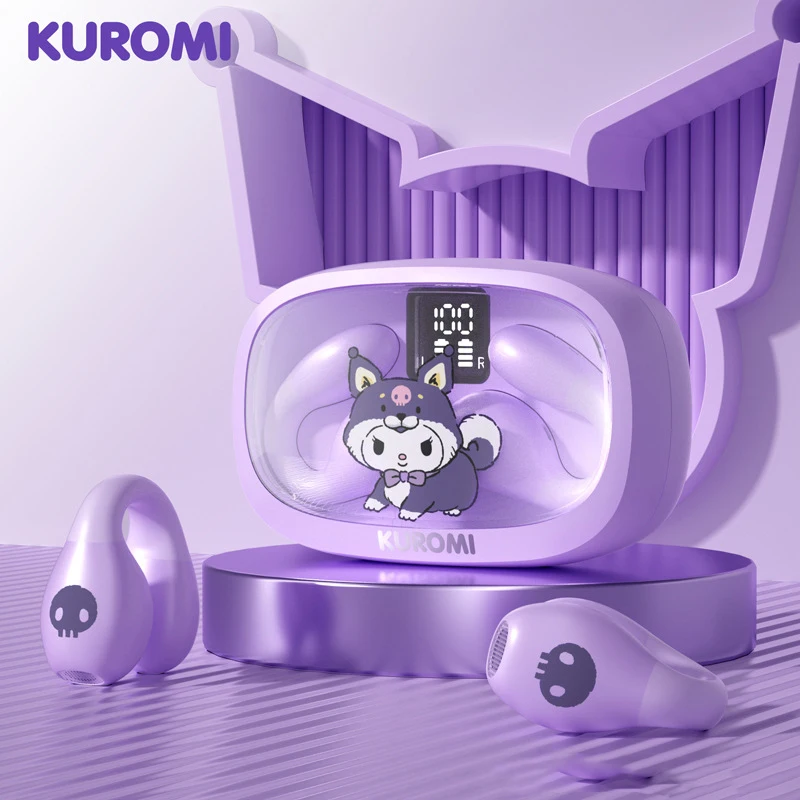 Bluetooth Earphone Kawaii Sanrioed My Melody Purin Dog Kuromi Cute Cartoon Comfortable Ear Clip Headphones Gift Girl Festival
Bluetooth Earphone Kawaii Sanrioed My Melody Purin Dog Kuromi Cute Cartoon Comfortable Ear Clip Headphones Gift Girl Festival