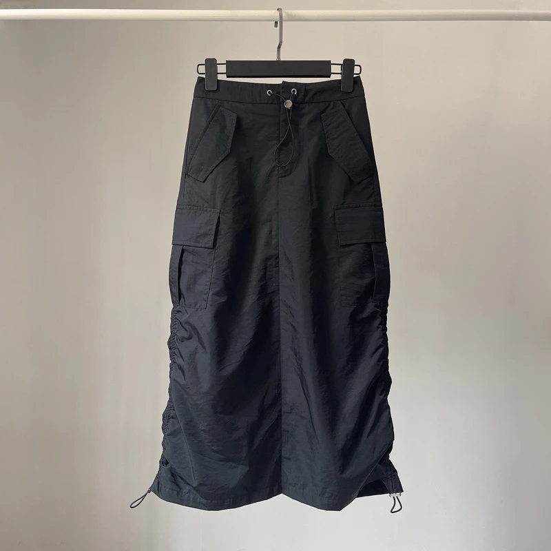 Женская юбка-карго в европейском и американском стиле, пышная универсальная Яркая юбка-карго средней и длины с разрезом и завязкой для отдыха
Женская юбка-карго в европейском и американском стиле, пышная универсальная Яркая юбка-карго средней и длины с разрезом и завязкой для отдыха