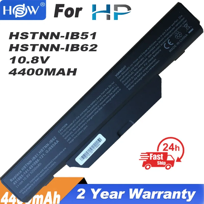 

[Special Price] New Laptop Battery For Hp COMPAQ 550 6720s 6730s 6735s 6820s 6830s, HSTNN-IB62 HSTNN-OB62