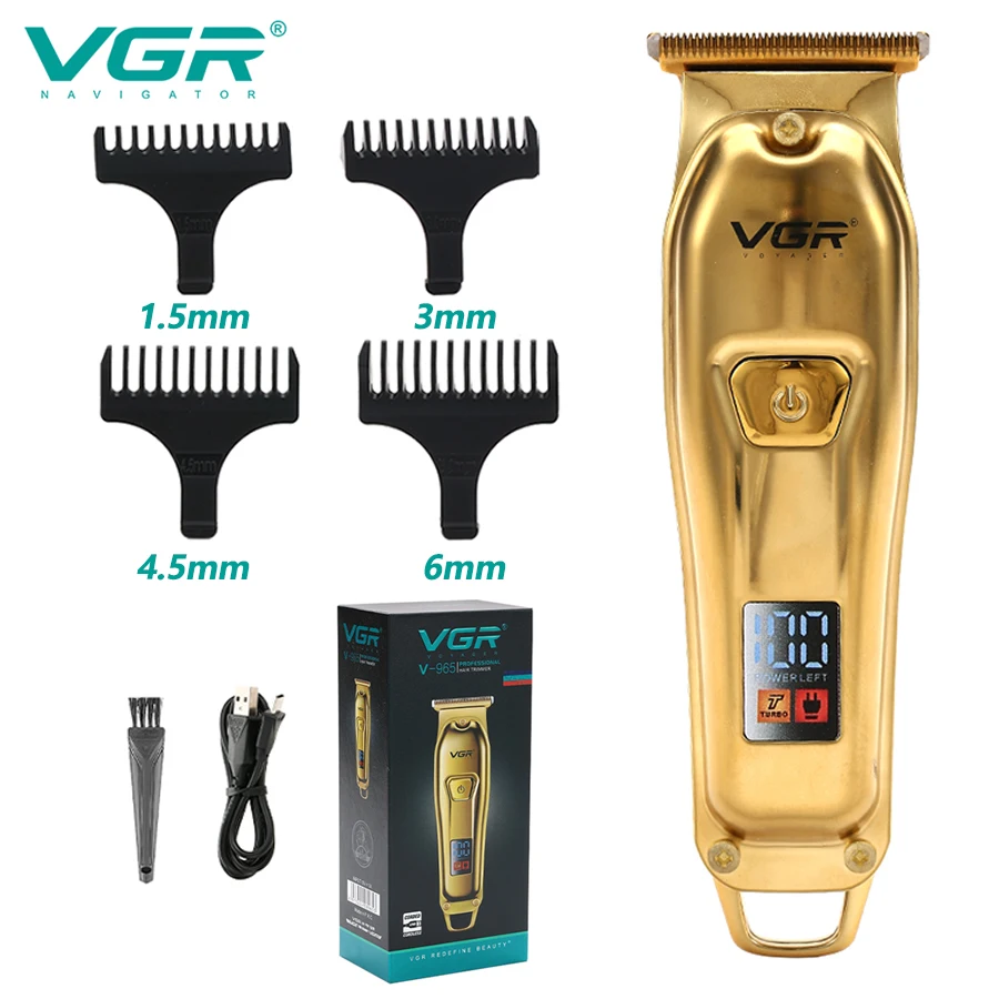 V-965 Hair Clipper Professional Barber for Men Electric Beard Trimmer Hair Trimmers Portable Rechargeable Hair Cutting Machine
V-965 Hair Clipper Professional Barber for Men Electric Beard Trimmer Hair Trimmers Portable Rechargeable Hair Cutting Machine