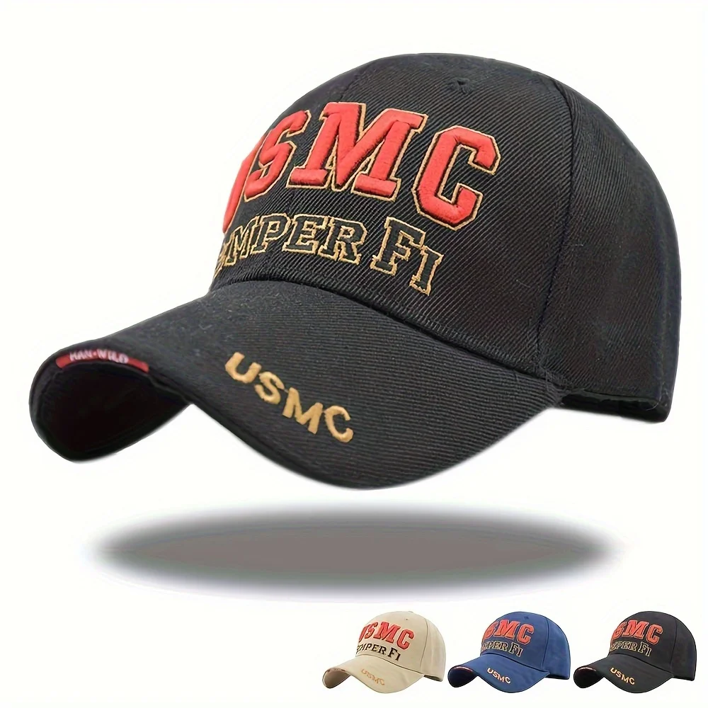2024 USMC Embroidered Baseball Cap, Breathable Tactical Embroidered Adjustable Baseball Cap for Women
2024 USMC Embroidered Baseball Cap, Breathable Tactical Embroidered Adjustable Baseball Cap for Women