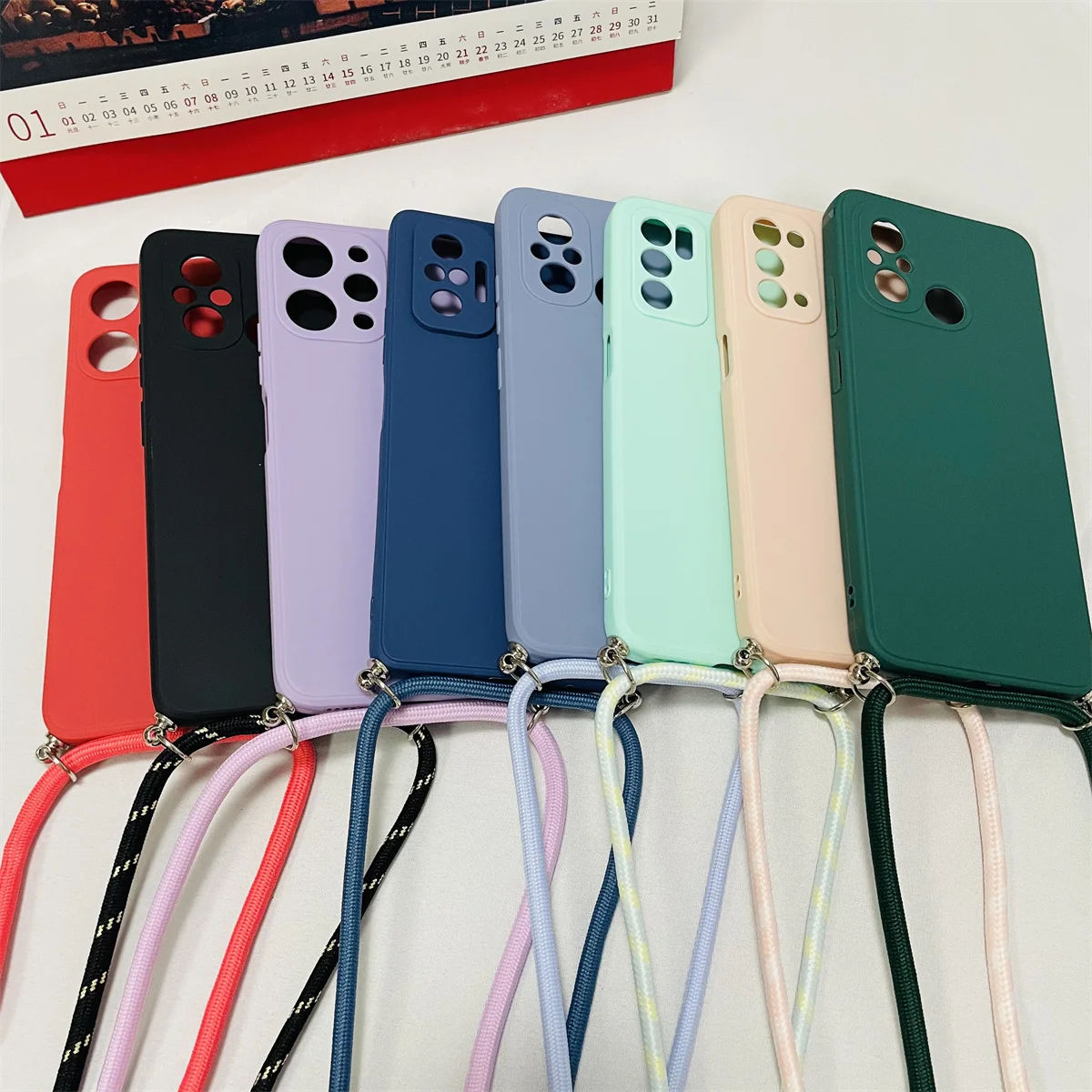 

Crossbody Necklace Strap Lanyard Cord Case For Oneplus 10T Pro 11 5 6 7T 8 9 Pro ACE 2 PRO Liquid Silicone Cover 1+Plus ACE 2V
