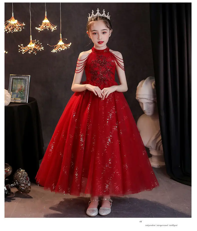 2023 Summer Kids Dresses For Party Wedding Dress Sequins Embroidery Teen Children Pageant Gown Baby Girls Princess Tulle Dress
2023 Summer Kids Dresses For Party Wedding Dress Sequins Embroidery Teen Children Pageant Gown Baby Girls Princess Tulle Dress