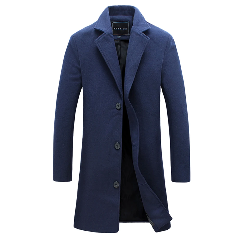 Men's Clothes Coat Fomal Office Business Jacket Long Sleeve Solid Jackets Male Autumn Winter Warm Outwear Overcoat Trench Coats
Men's Clothes Coat Fomal Office Business Jacket Long Sleeve Solid Jackets Male Autumn Winter Warm Outwear Overcoat Trench Coats