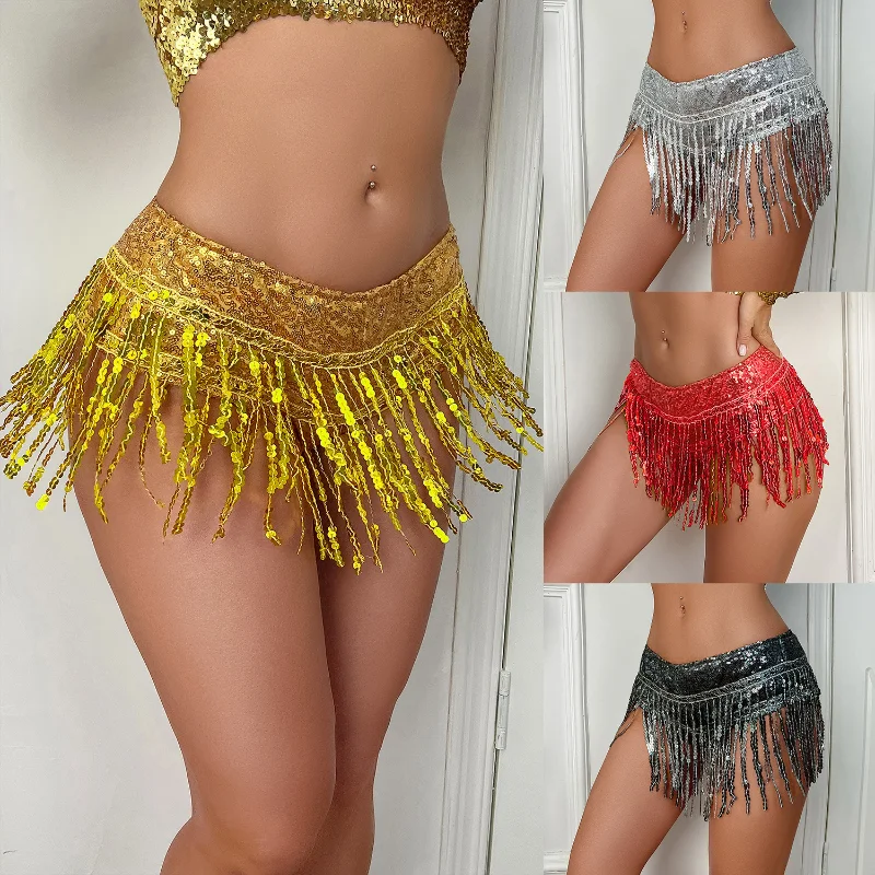 HoneyCherry HoneyCherry Women's Sequined Tassel Short Skirt Latin Dance Performance Dress Skirt Dance Womens Shorts
HoneyCherry HoneyCherry Women's Sequined Tassel Short Skirt Latin Dance Performance Dress Skirt Dance Womens Shorts