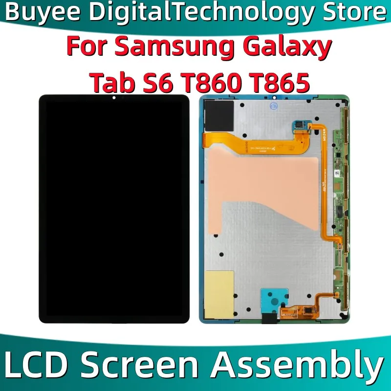 10.5" Original For Samsung Galaxy Tab S6 T860 T865 SM-T860 2019 LCD Display Touch Screen Digitizer Assembly Replacement
10.5" Original For Samsung Galaxy Tab S6 T860 T865 SM-T860 2019 LCD Display Touch Screen Digitizer Assembly Replacement