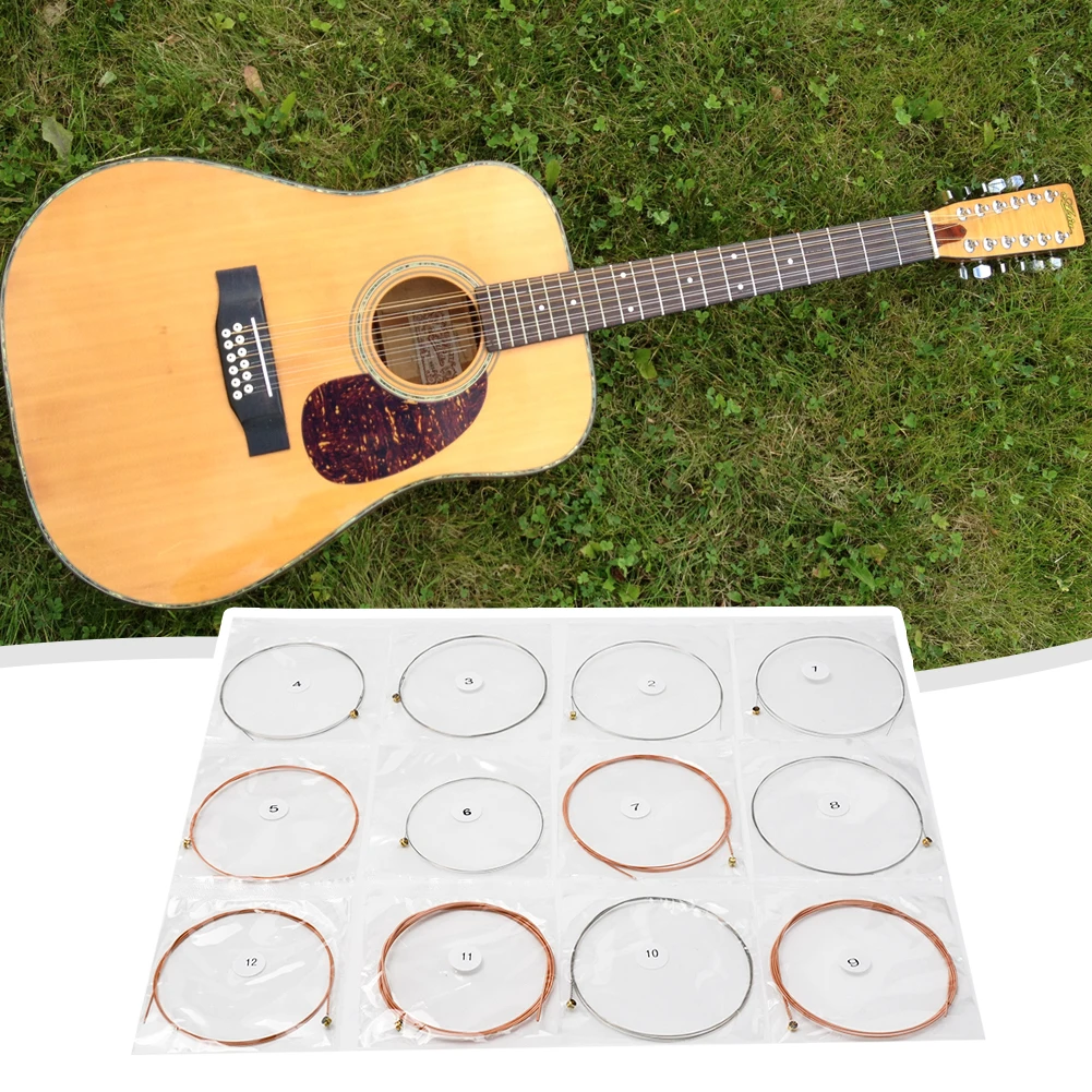 1 Set Alice A2012 12 Strings Acoustic Guitar Strings 010-026 Musical Instrument Guitar Parts Accessories 12 Guitarrra Strings
1 Set Alice A2012 12 Strings Acoustic Guitar Strings 010-026 Musical Instrument Guitar Parts Accessories 12 Guitarrra Strings