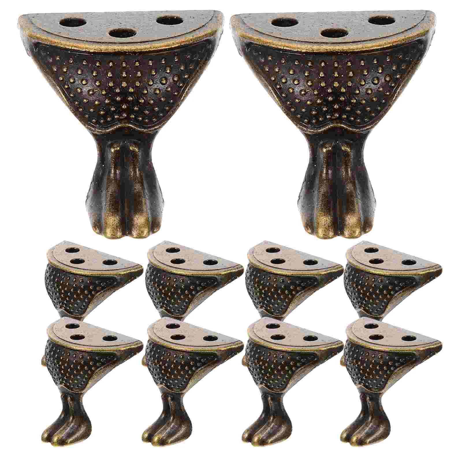 10 Pcs Feet Decorative Box Base Metal Furniture Legs Replacement Sofa Zinc Alloy
10 Pcs Feet Decorative Box Base Metal Furniture Legs Replacement Sofa Zinc Alloy