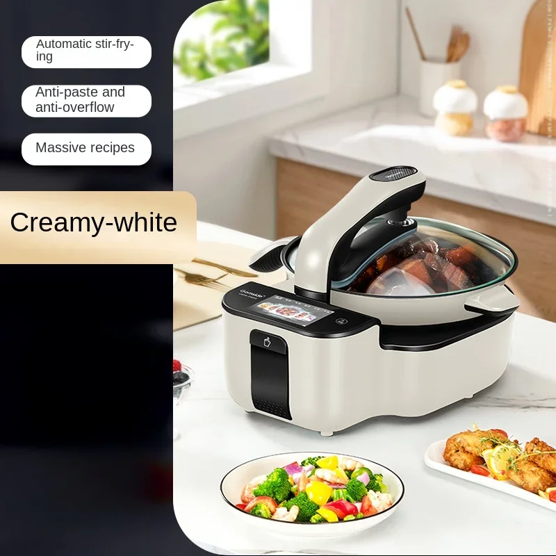 

Автоматическая плита Gemside 220 В: умный робот для приготовления пищи, многофункциональный горшок для домашнего использования