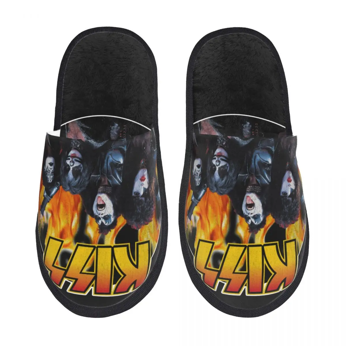 Rock Music Kiss Band Fire Design Winter Cotton House Slippers Indoor Cozy Memory Foam Slides Non-slip
Rock Music Kiss Band Fire Design Winter Cotton House Slippers Indoor Cozy Memory Foam Slides Non-slip