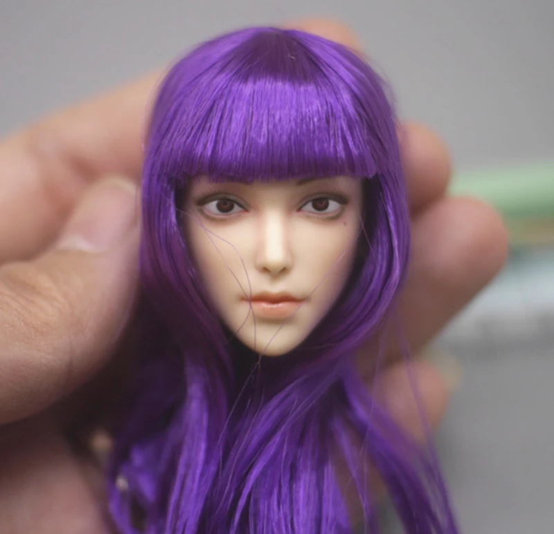 ACPLAY 1/6th ATX053 Goblin Killer Witch Purple Hair Head Sculpture Model For 12inch Female Body Action Collect
ACPLAY 1/6th ATX053 Goblin Killer Witch Purple Hair Head Sculpture Model For 12inch Female Body Action Collect