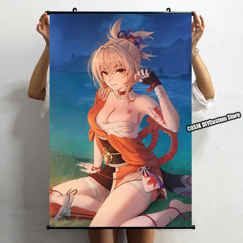 Anime Game Genshin Impact Yoimiya Poster Wall Scroll Home Decor Living Room Decoration Mural Collectible Art Gifts
Anime Game Genshin Impact Yoimiya Poster Wall Scroll Home Decor Living Room Decoration Mural Collectible Art Gifts