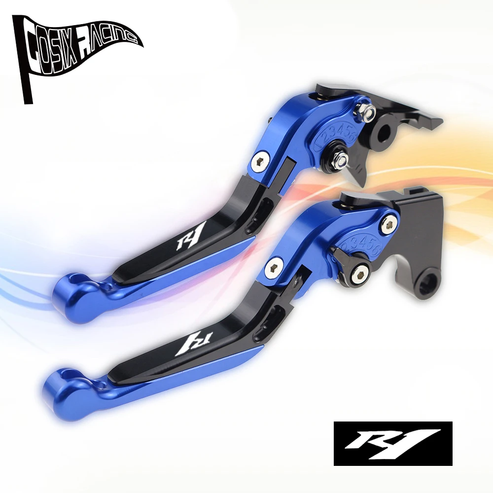 

Fit For YZF R1 2004-2008 Clutch Levers For YZFR1 YZF-R1 2005 2006 2007 2008 Parking handle set Folding Extendable Brake Levers