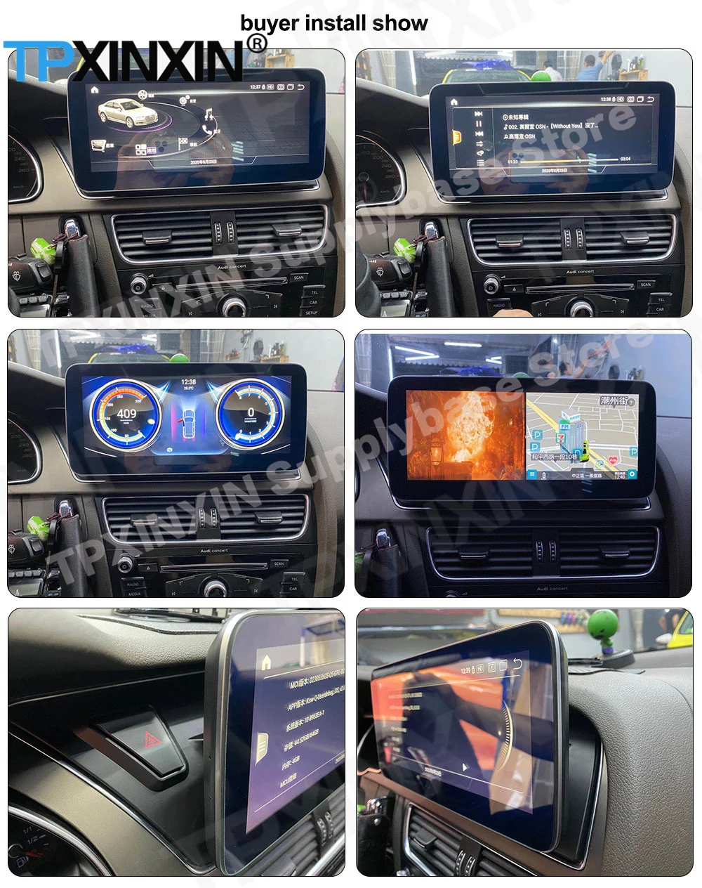 Intelligent System Car Radio With Android 12 Screen For Audi A4 A5 2009 2010 2011 2012 2013 2014 2015 GPS Player Audio Head Unit
Intelligent System Car Radio With Android 12 Screen For Audi A4 A5 2009 2010 2011 2012 2013 2014 2015 GPS Player Audio Head Unit