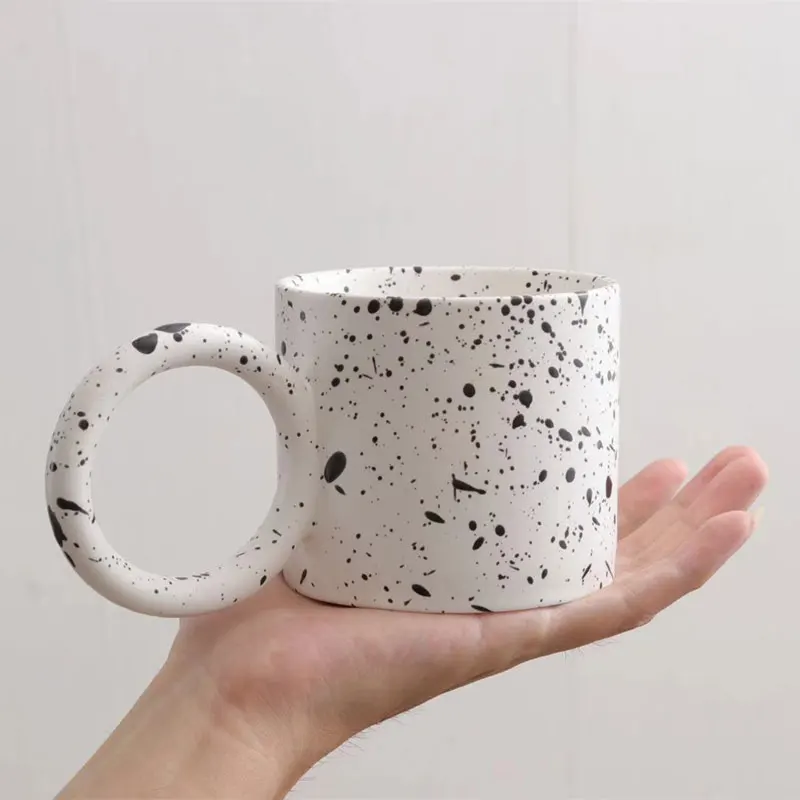 Good Quality Nordic Splash-ink Circle Oval Porcelain Coffee Mug Breakfast Tea Milk Cups Personalized Gift For Friends Couple
Good Quality Nordic Splash-ink Circle Oval Porcelain Coffee Mug Breakfast Tea Milk Cups Personalized Gift For Friends Couple