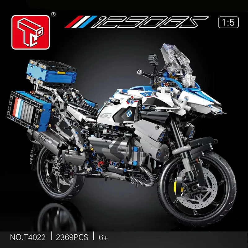 TGL T4022 Cross-Country Motorcycle Model Tech Locomotive Series City Racing Small Particle Assembly Toys Blocks Gift For Boys
TGL T4022 Cross-Country Motorcycle Model Tech Locomotive Series City Racing Small Particle Assembly Toys Blocks Gift For Boys