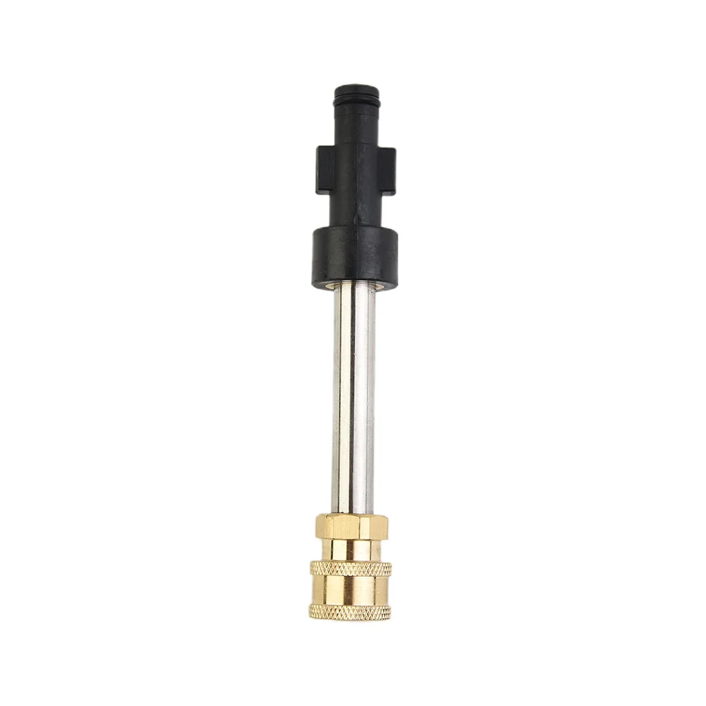 4/5 Series Pressure Washer Adapter 1/4 In 17*2.4cm Adapter Brass + Stainless Steel Converter For Yili Quick Disconnect Solid
4/5 Series Pressure Washer Adapter 1/4 In 17*2.4cm Adapter Brass + Stainless Steel Converter For Yili Quick Disconnect Solid