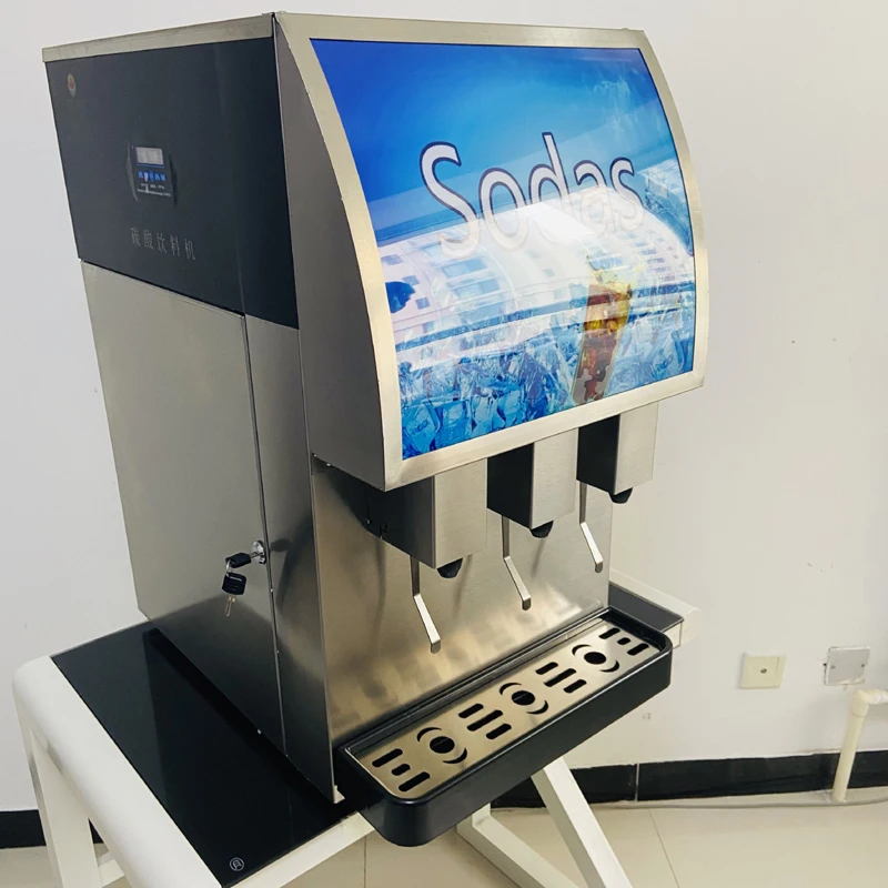 PBOBP Coke Machine Commercial Small Automatic Hamburger Shop Milk Tea Shop Three-valve Carbonated Beverage Machine
PBOBP Coke Machine Commercial Small Automatic Hamburger Shop Milk Tea Shop Three-valve Carbonated Beverage Machine