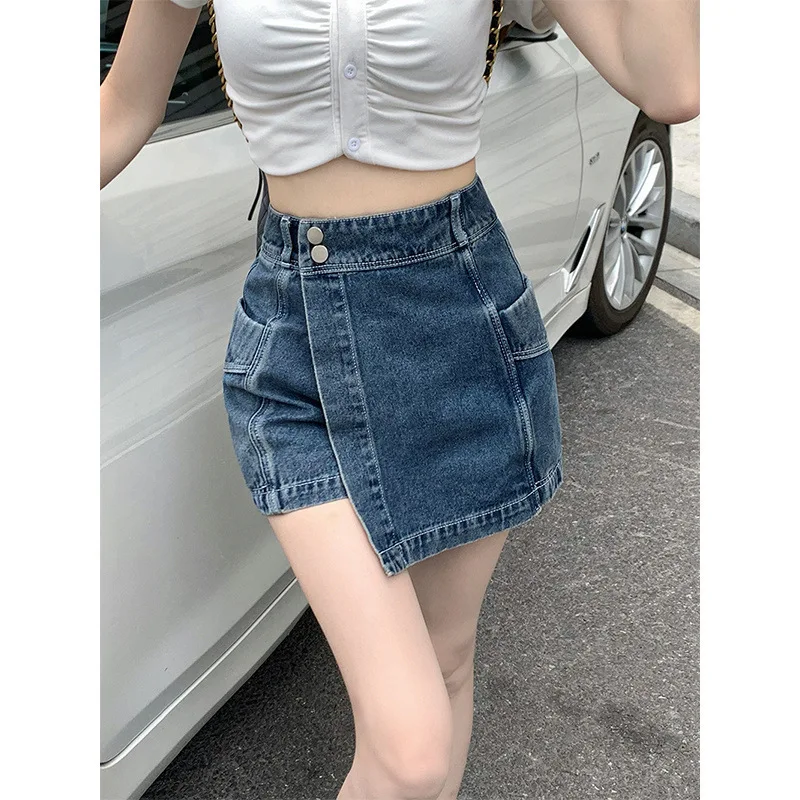 XUAN Phd Kawaii Girl Denim Skirt Womens Pleated Skirt Y2k Fashion Casual College Style High Waist Slim Goth Mini A Word Short
XUAN Phd Kawaii Girl Denim Skirt Womens Pleated Skirt Y2k Fashion Casual College Style High Waist Slim Goth Mini A Word Short