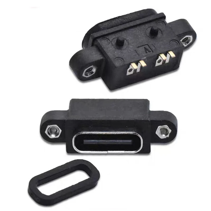 20 Pcs Micro-USB TYPE C 4Pin Waterproof Female USB C Socket Port With Screw Hole Power Charging Interface USB Connector
20 Pcs Micro-USB TYPE C 4Pin Waterproof Female USB C Socket Port With Screw Hole Power Charging Interface USB Connector