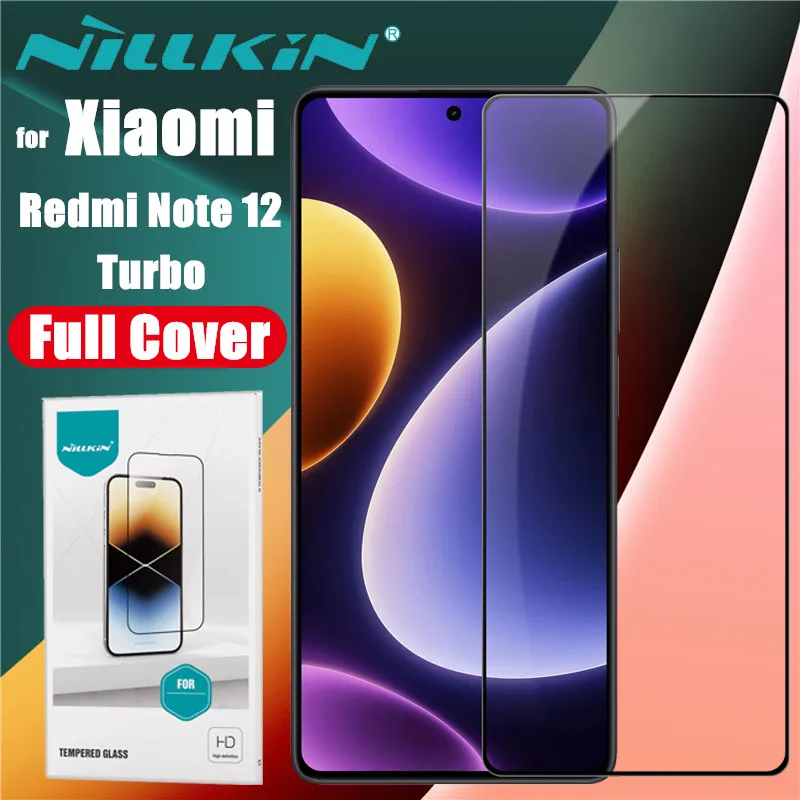 

Nillkin CP+Pro Tempered Glass for Xiaomi Redmi Note 12 Turbo 2.5D Full Cover Screen Protectors