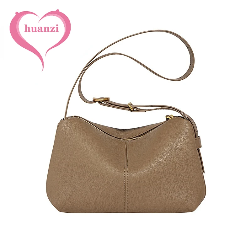 Solid Color Lady Genuine Leather Messenger Bag Fashion Female Boston Pillow Bags Large Capacity Women Shoulder Bags New 2022
Solid Color Lady Genuine Leather Messenger Bag Fashion Female Boston Pillow Bags Large Capacity Women Shoulder Bags New 2022