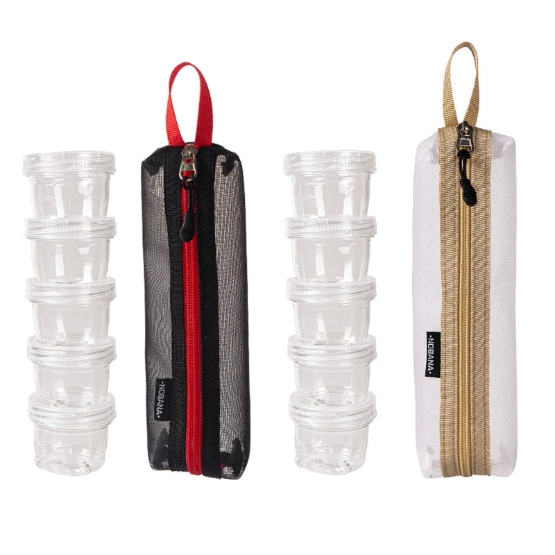 H8WC Outdoor Portable Splicing Seasoning Bottles 5-piece Sets Camping Picnics Fishing Barbecue Seasoning Box Keep Spices Dry
H8WC Outdoor Portable Splicing Seasoning Bottles 5-piece Sets Camping Picnics Fishing Barbecue Seasoning Box Keep Spices Dry