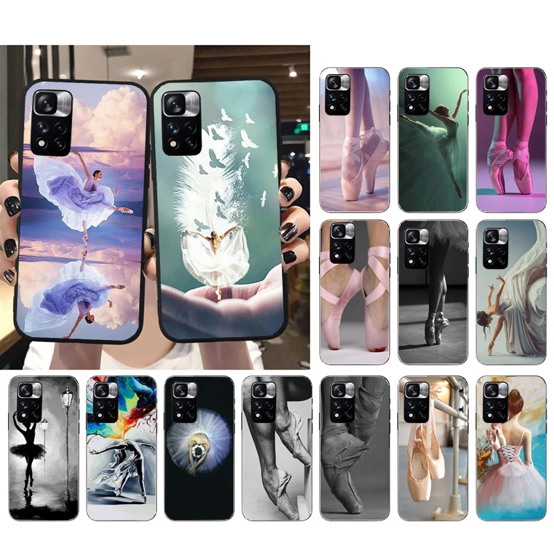 Ballerina Ballet Dance Shoes Phone Case for Xiaomi Redmi Note 12 Pro 11S 11 10 Pro 10S Note 12R 12S 12 ProPlus Redmi 10 Shell
Ballerina Ballet Dance Shoes Phone Case for Xiaomi Redmi Note 12 Pro 11S 11 10 Pro 10S Note 12R 12S 12 ProPlus Redmi 10 Shell