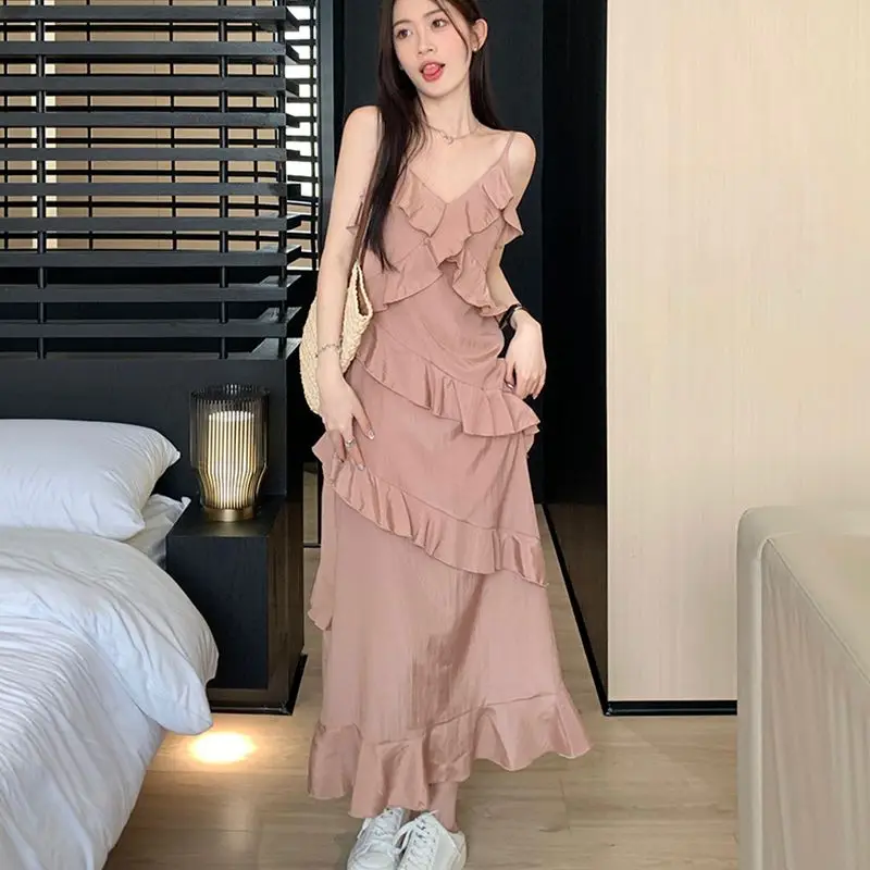 2023 Women's Dresses New Summer Style Sense of Design Ruffle Edge Loose and Comfortable Appear Thin Free Shipping
2023 Women's Dresses New Summer Style Sense of Design Ruffle Edge Loose and Comfortable Appear Thin Free Shipping