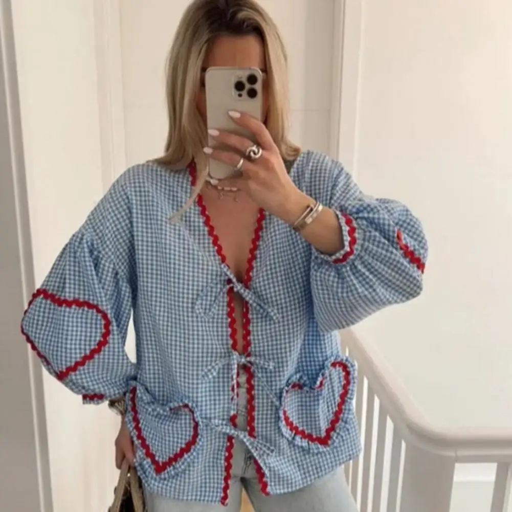 Women's Elegant Shirts for Women Clothes Stripe/Solid Color Tie Up Long Sleeve Blouses 2000s Aesthetic Clothing Streetwear
Women's Elegant Shirts for Women Clothes Stripe/Solid Color Tie Up Long Sleeve Blouses 2000s Aesthetic Clothing Streetwear