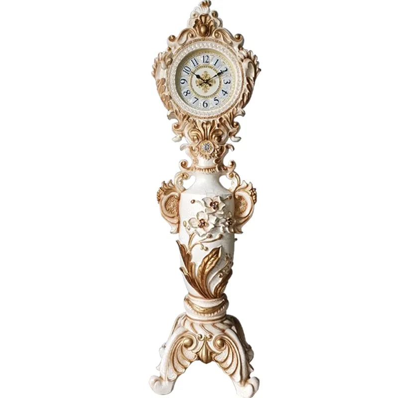 Living Room the Grandfather Clock European-Style Mute Clock Home Clock Pastoral Standing Grandfather Clock TV Cabinet Decoration
Living Room the Grandfather Clock European-Style Mute Clock Home Clock Pastoral Standing Grandfather Clock TV Cabinet Decoration