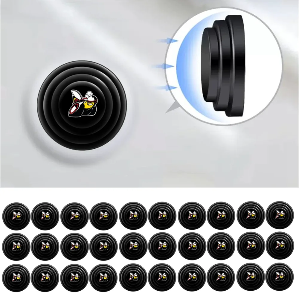 30PCS Bee Car Door Shock Absorber Anti-Collision Gasket Sound Insulation Pad and Auto Soundproof Crash Pad(Black)
30PCS Bee Car Door Shock Absorber Anti-Collision Gasket Sound Insulation Pad and Auto Soundproof Crash Pad(Black)