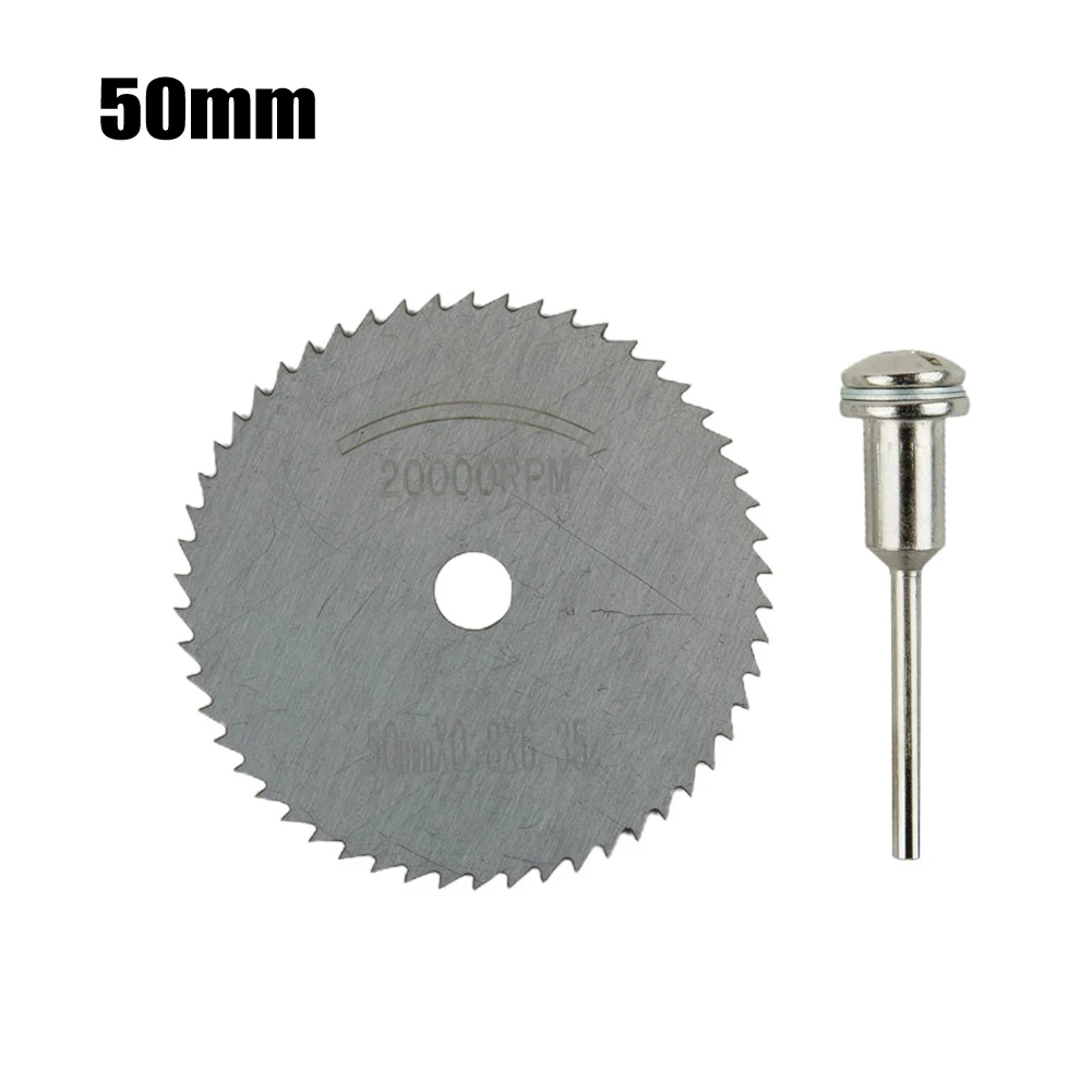 

1 Pc Mini Cutting Disc Connecting Rod HSS Circular Saw Blades 50/60mm 3.175mm Mandrel For Rotary Tools Power Grinder Accessories