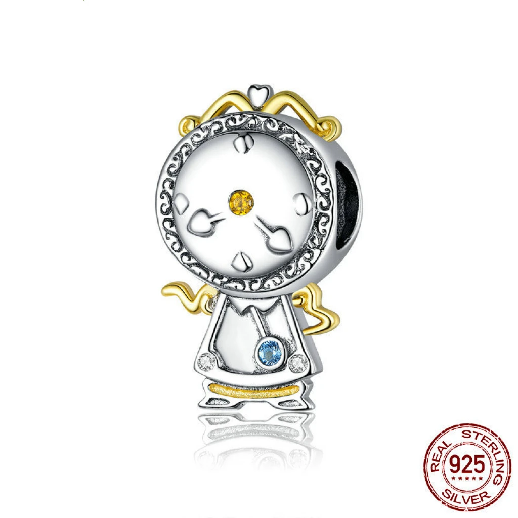 Hot selling magic clock s925 silver bracelet beads European and American fairy tale diy beads accessories
Hot selling magic clock s925 silver bracelet beads European and American fairy tale diy beads accessories