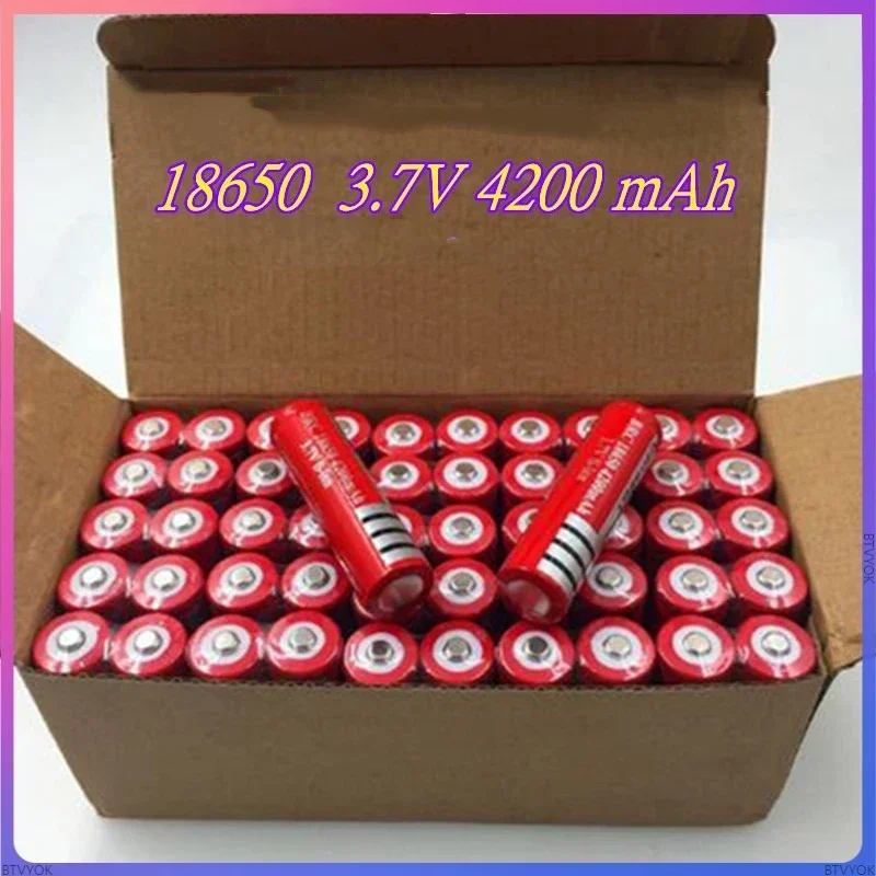 3.7V BRC18650 4200mAh Li-ion rechargeable battery is used in shavers, outdoor headlights, portable fans, LED torch, etc.
3.7V BRC18650 4200mAh Li-ion rechargeable battery is used in shavers, outdoor headlights, portable fans, LED torch, etc.