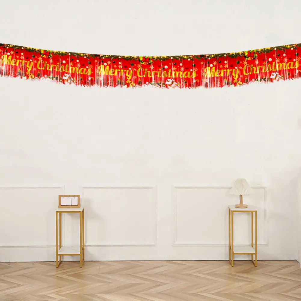 Lightweight Christmas Party Decoration Festive Rain Curtain Enhance Christmas Party with Beautiful Xmas Decoration for Holiday
Lightweight Christmas Party Decoration Festive Rain Curtain Enhance Christmas Party with Beautiful Xmas Decoration for Holiday