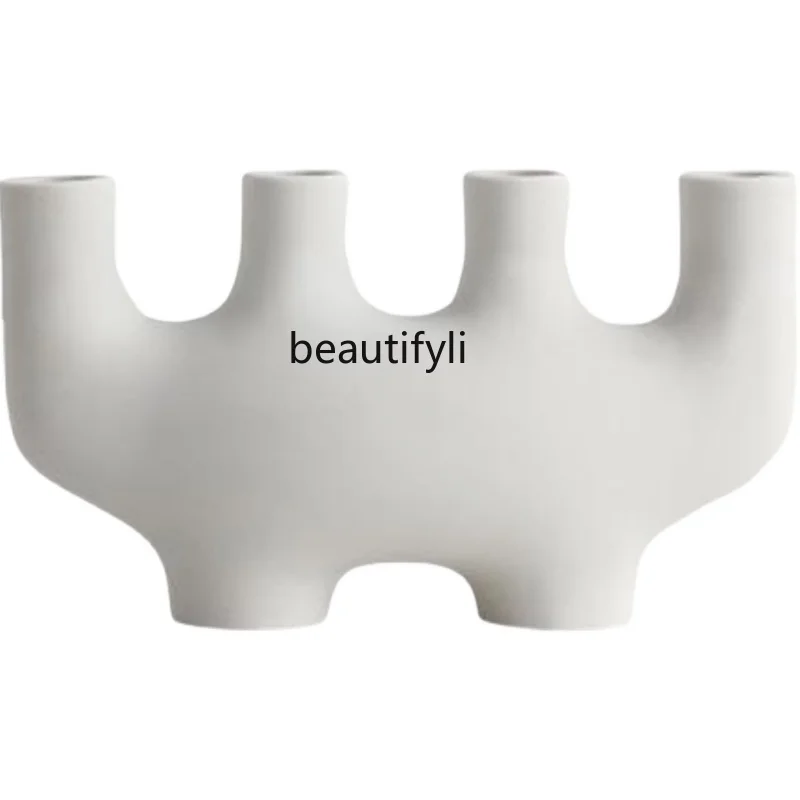 zq Candle Holder Candlelight Dinner Table Nordic Ceramic Shaped Candlestick Minimalist Ornament Ornaments
zq Candle Holder Candlelight Dinner Table Nordic Ceramic Shaped Candlestick Minimalist Ornament Ornaments