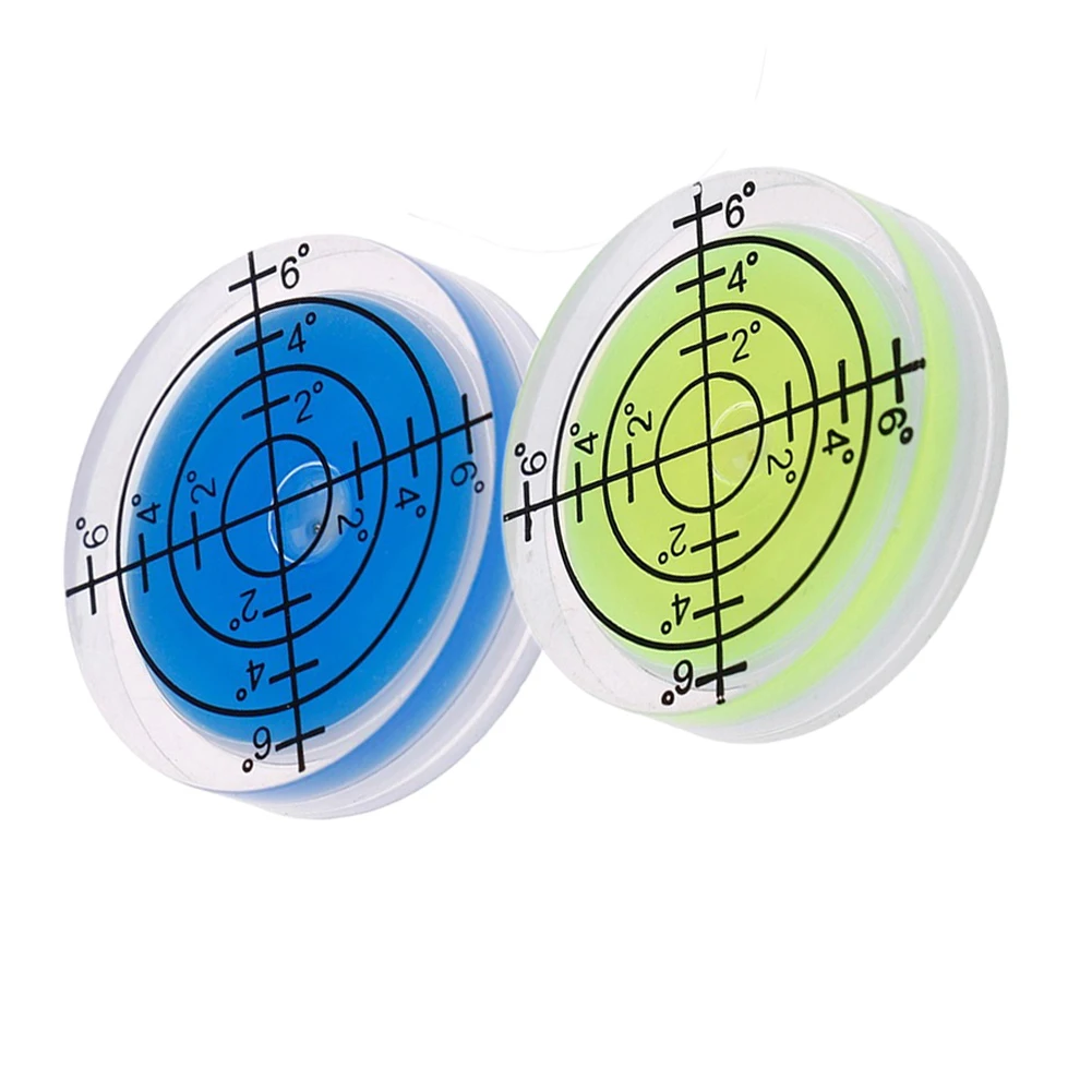 2Pcs Instrument Parts & Accessories 32mm Bubble Degree Mark Surface Level Round Circular Measuring Meter
2Pcs Instrument Parts & Accessories 32mm Bubble Degree Mark Surface Level Round Circular Measuring Meter