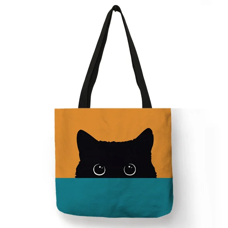 Cute Cat Paw Print Tote Bag 11 S63eb4c677e9449cda3d658ff0c3c790aa