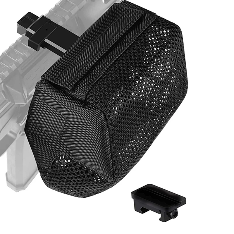 Quick Mount Release Shell Catcher Brass Catcher with Detachable Picatinny Heat Resistant Nylon Mesh for Rifle Airsoft Accessorie
Quick Mount Release Shell Catcher Brass Catcher with Detachable Picatinny Heat Resistant Nylon Mesh for Rifle Airsoft Accessorie