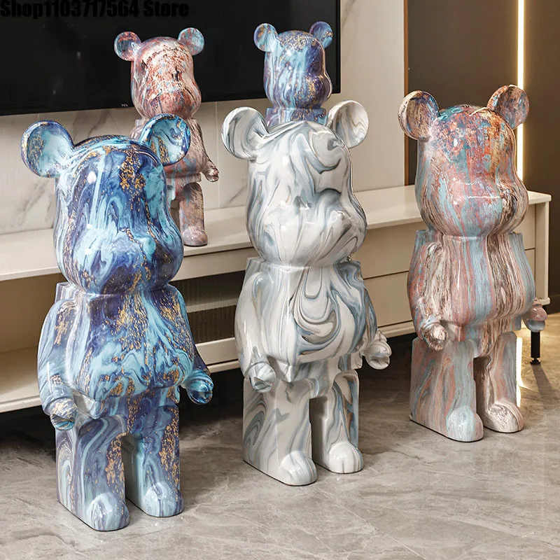 Net red violent bear living room decoration can save money Tiktok with fluid bear high-end light luxury landing home
Net red violent bear living room decoration can save money Tiktok with fluid bear high-end light luxury landing home