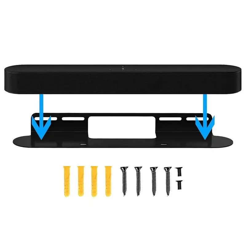 

Mounting Bracket Wall Mount for Sonoss Beam Soundbar Brackets Metal Bracket Rack Compatible with Sonoss Beam Sound Bar Mounts