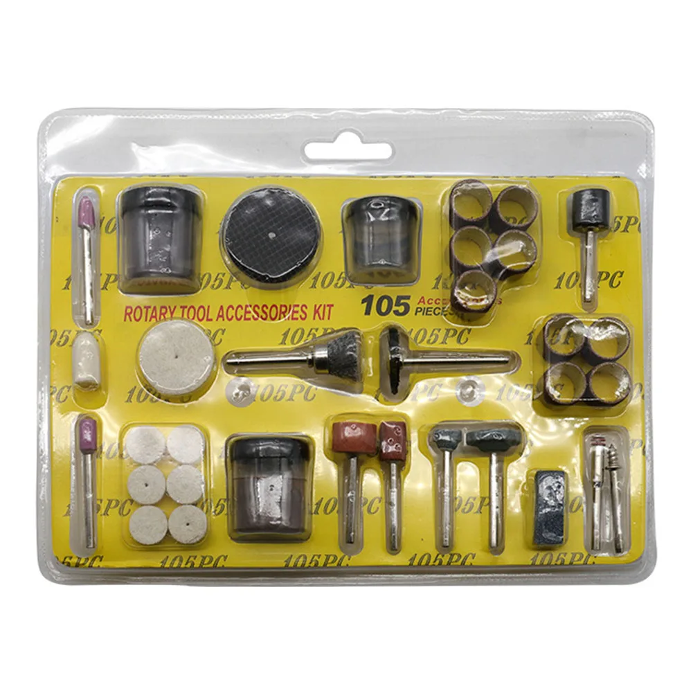 105Pcs Drill Bit Abrasive Rotary Tool For Grinding Sanding Polishing Cutting Workshop Equipment Polishing Cutting Tool Set
105Pcs Drill Bit Abrasive Rotary Tool For Grinding Sanding Polishing Cutting Workshop Equipment Polishing Cutting Tool Set