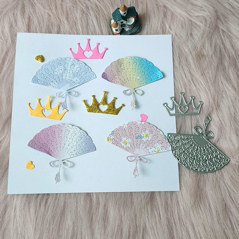 New Little Fan metal cutting die mould scrapbook decoration embossed photo album decoration card making DIY big handicrafts
New Little Fan metal cutting die mould scrapbook decoration embossed photo album decoration card making DIY big handicrafts
