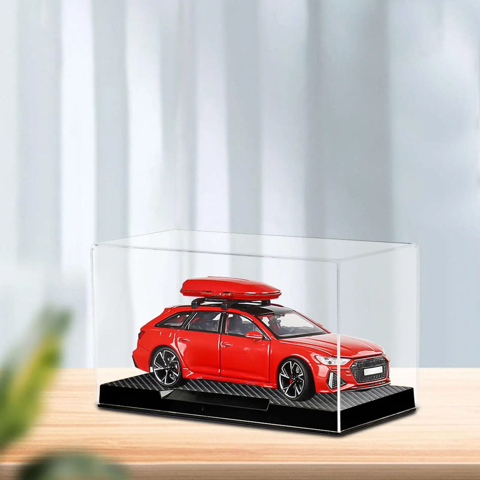 

Прозрачная акриловая витрина, Декоративная прозрачная модель автомобиля в масштабе 1:32, витрина для моделей автомобилей, коллекционные предметы, миниатюрные фигурки