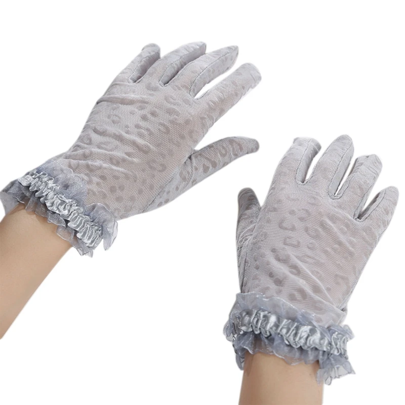 

Ladies Lace Gloves Women Girls Elegant Short Gloves Courtesy Summer Gloves for Wedding Dinner Parties 1 Pair