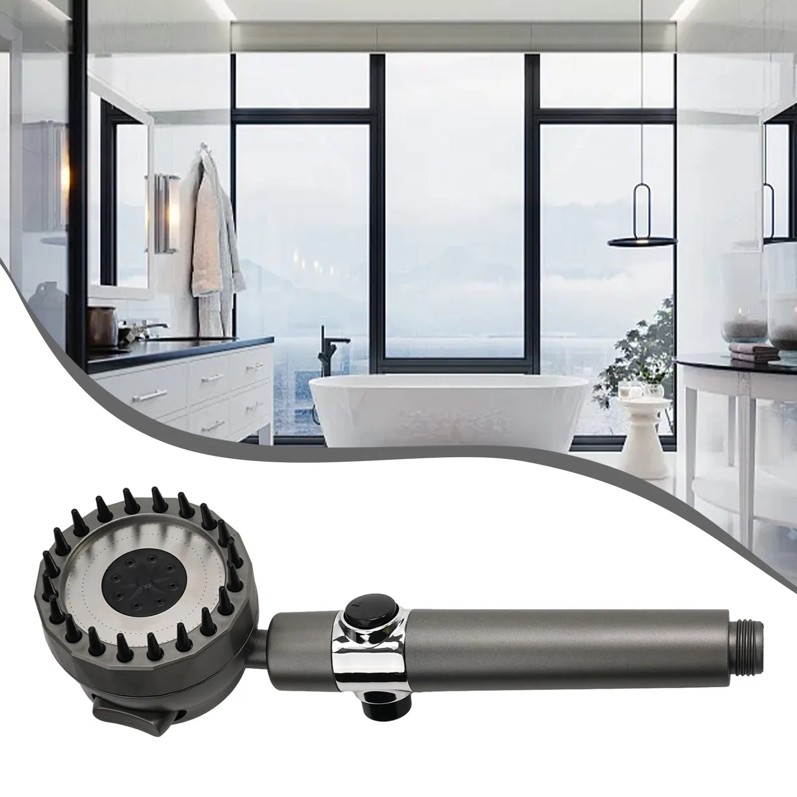 High Pressure Water Saving Rain Shower Head Shower Head Shower Faucet 27*8cm Bathroom High-pressure Shower Head
High Pressure Water Saving Rain Shower Head Shower Head Shower Faucet 27*8cm Bathroom High-pressure Shower Head