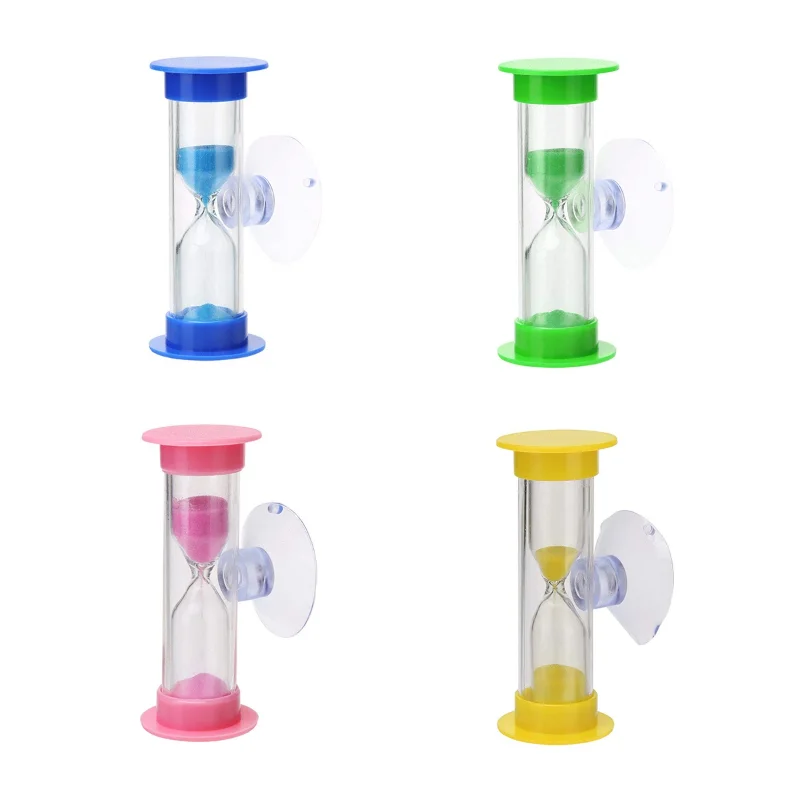 

2/3 Minute Colorful Hourglass Sandglass Sand Clock Timers Sand Timer Shower Timer Tooth Brushing Timer Children Home Decors