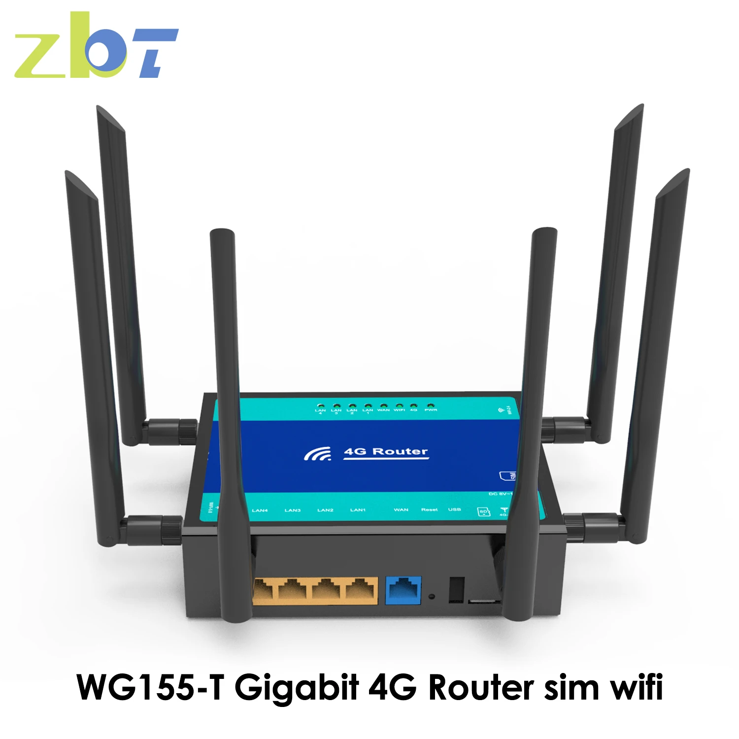 

ZBT 4G LTE Router 1300Mbps Gigabit LAN Dual Band 2.4ghz 5.8ghz USB3.0 Sim Card Wireless Wifi Router Wi-Fi 802.11ac Roteador